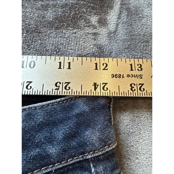 American Eagle Women's Hi-Rise Jegging Blue Denim Jeans Stretch Size 0 Short - Picture 5 of 15